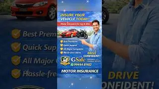 G Safe Insurance Services Motor | Health | Travel | Life Insurance #insurance #agency #madurai