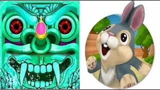 Temple Princess Lost Oz Run vs Bunny Run