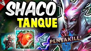 20 KILLS y una PENTAKILL con SHACO TANQUE &iquest;La Build m&aacute;s OP del Momento?