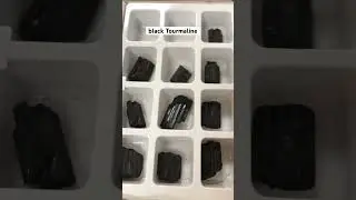 asmr crystal sound✨ #tourmaline #asmr #stone #shorts #gems #crystals #blackstone #foryou #satisfying