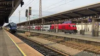 🇦🇹🚉 Wochenendfahrten in Wiener Neustadt mit CityShuttle & ČD Railjet (Lichtergruß & Makro)