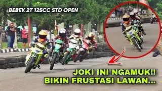 BAHAYA‼️DANNY KEDER Ngamuk di Final Bebek 2T 125cc STD OPEN