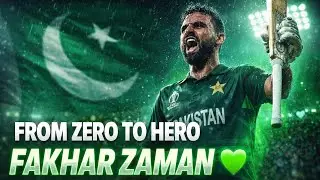 Fakhar Zaman &ndash; Zero Se Hero | Pakistan Ka Fakhar //the Base line cricket 