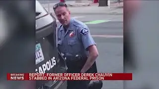 Ex-officer Derek Chauvin, convicted in George Floyd's killing, stabbed in prison, AP source says