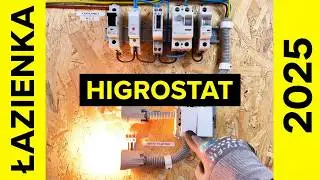 Wentylator Łazienkowy z higrostatem &mdash; Jak podłączyć elektrykę? #elektryk #Wentylator, #Łazienka
