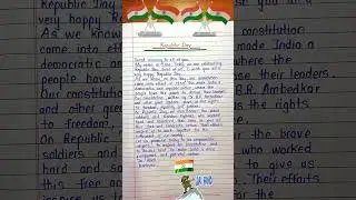26 January speech in English | Republic Day speech 2025 🇮🇳 Speech on Republic Day in English