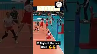 Volleyball Games Drop 💪💪🏐 #sports #volleyball #drop #player #power #work #volleyballattack #attitude