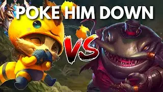 How to neutralize Tanks with Teemo [Teemo vs Tahm Kench]