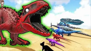 Bacon Nemesis VS Mod Dinosaurs | ARK Mod Battle Ep.353