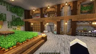 I build villager trading hall in Minecraft brother smp 😀