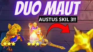 AUSTUS SKIL 3‼️2 HERO LEGEND BINTANG ⭐️⭐️⭐️ GA ADA OBAT COY !! CARA MAIN AUSTUS SKIL 3 TERBARU