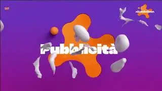 Nickelodeon Italy - Ad Break Bumpers (#1, 2023 Splat Rebrand)