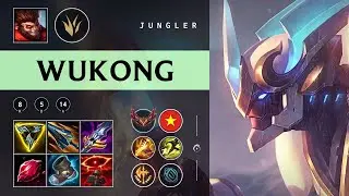 Wukong Jungle vs Zed - VN Grandmaster Patch 25.24