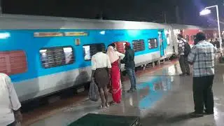 12795 (Vijayawada to lingampalli) intercity superfast express ##viralvideo #viral #indian railways #