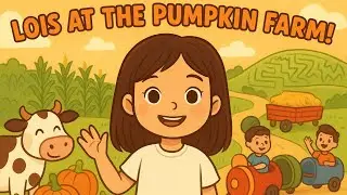 Our Pumpkin Farm Adventure 🎃 Hayrides, Barrel Train & a Sweet Sad Cow 🐮