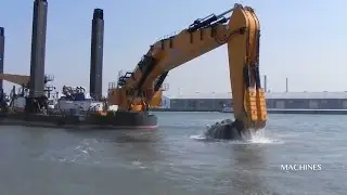 Удивительно большие гидравлические машины работают