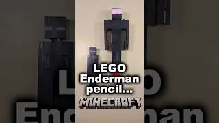 A Lego ENDERMAN pencil from Minecraft #minecraft #lego