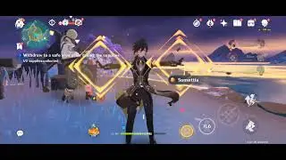 Genshin Impact Gameplay on Sharp Aquos Sense 4 plus - Daily Commission