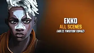 Ekko: Twixtor Scenepack | Arcane (Season 2 ALL SCENES) - 4K
