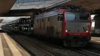 E652 con bisarca in transito a Torino Stura. #treno #trainspotting #e652 #torinostura #vivaitreni 