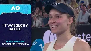 Elena Rybakina On-Court Interview | Australian Open 2026 Semifinal