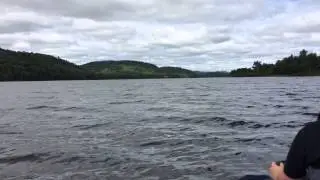 Munsungan Trip 8/9/2015 - Float Plane Landing