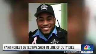 Park Forest detective shot in line of duty dies