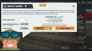 War Clicks GamePlay #21: ~1.5ac Army Contractors