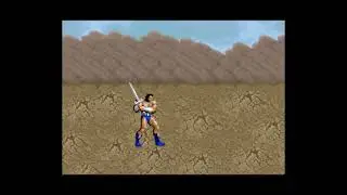 Goldenaxe  1 coin clear  Axel