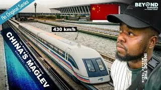 FIRST TIME  on the World&rsquo;s Fastest Train in China | Shanghai Infrastructure maglev train