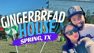 Gingerbread House in Spring, TX 🏠// #BoogznCherry👻🍒