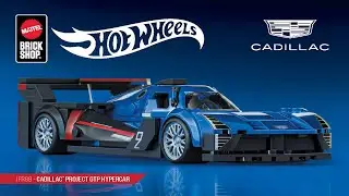 Hot Wheels Mattel Brick Shop Cadillac Project GTP Hypercar – JFR89 Instructions Build