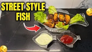 Crispy Besan Fish Fry Recipe | Street Style Fish Fry at Home