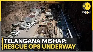 Telangana Tunnel Collapse: 8 Workers Remain Trapped as Rescue Efforts Enter Day 5 | WION