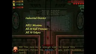 GRAND THEFT AUTO 2 : Chapter 3 : Industrial District : Missions, Kill Frenzies and Tokens