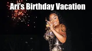 Ari Fletcher & Moneybagyo In Anguilla For Her Birthday!!