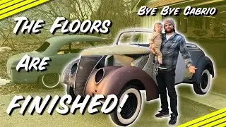 Finished The Floors On The 1937 Ford Cabriolet