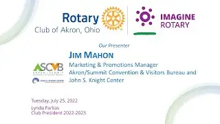 Jim Mahon, VP Marketing & Brand Management, Akron Summit Convention and Visitors Bureau