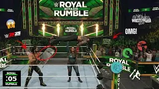 WWE 2K25 NETFLIX EDITION NEW UPDATE | ROYAL RUMBLE 2026 MATCH GAMEPLAY 😱