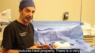 Dr. Mabourakh performs a Saline implant exchange and a pocket correction