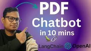 Build a RAG PDF Question Answering Tool (Chatbot ) with Python,LangChain and OpenAI ChatGPT 🚀