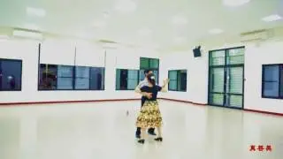 韻律人生-真善美傳統土風舞推廣社-僅供學員觀摩示範影片-示範舞曲:A014-韻律人生-示範老師:林顯堂先生、呂富美小姐 Jasmine International Folk Dance Club
