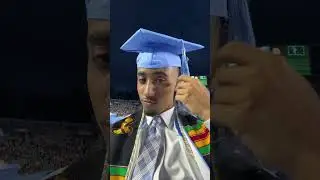 black men graduate 🎓 #graduation #college #blackexcellence