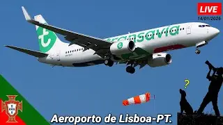 Aeroporto de Lisboa PT.  está ao vivo!