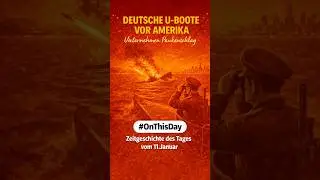Deutsche U-Boote vor den USA #uboot #marine #deutschland #onthisday #wissen #thetimetour