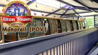 Alton Towers Resort Monorail 4K POV Onride May 2025