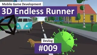 3D Endless Runner in Unity: #09 Devlog - Updating Prefabs, UI and Player Controls - Indie Game