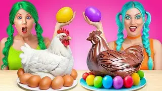 НАСТОЯЩАЯ ЕДА против ЕДЫ ИЗ ШОКОЛАДА 🍫🤣 Самый Эпичный Челлендж от Yay Time!