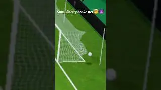 eFootball Glitch: Sunil Chhetri Literally Broke the Goal Net! 😱 #efootball