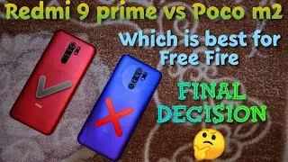 Redmi 9 prime vs Poco m2 | Clear decision | Best for Free Fire under 10 thousand.